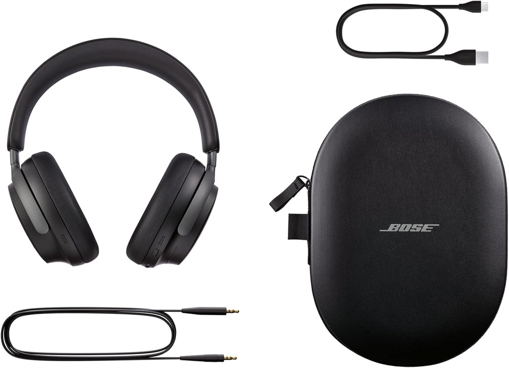 Bose QuietComfort Ultra Bluetooth Wireless Noise Cancelling Headphones for music with Spatial Audio