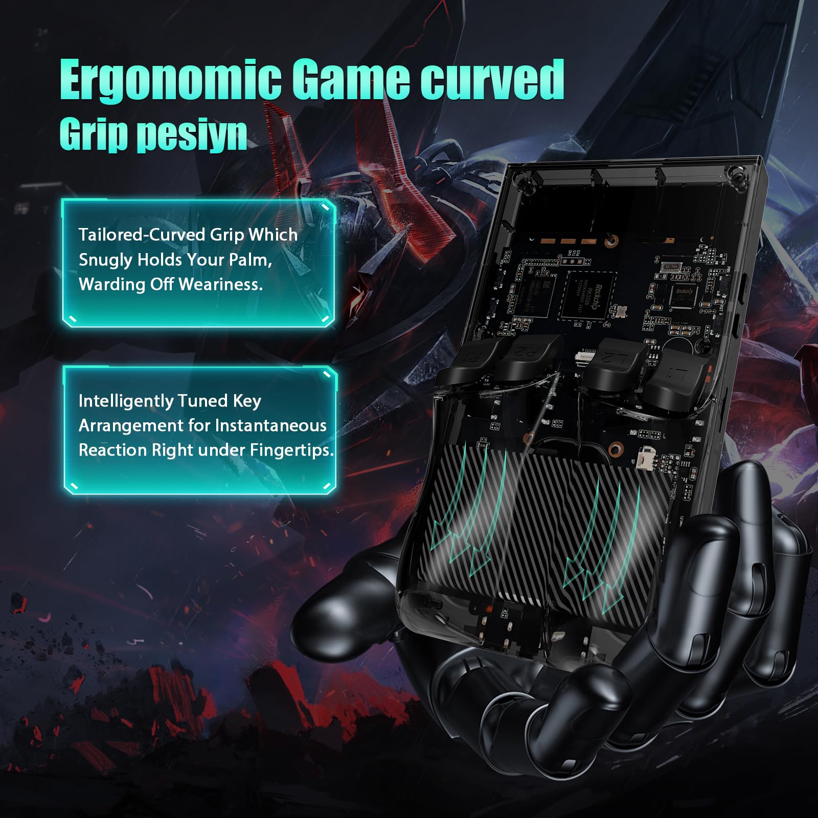 2025 New R36Max Handheld Game Console Portable Mini Retro Handheld Game Console 4.0" 4K