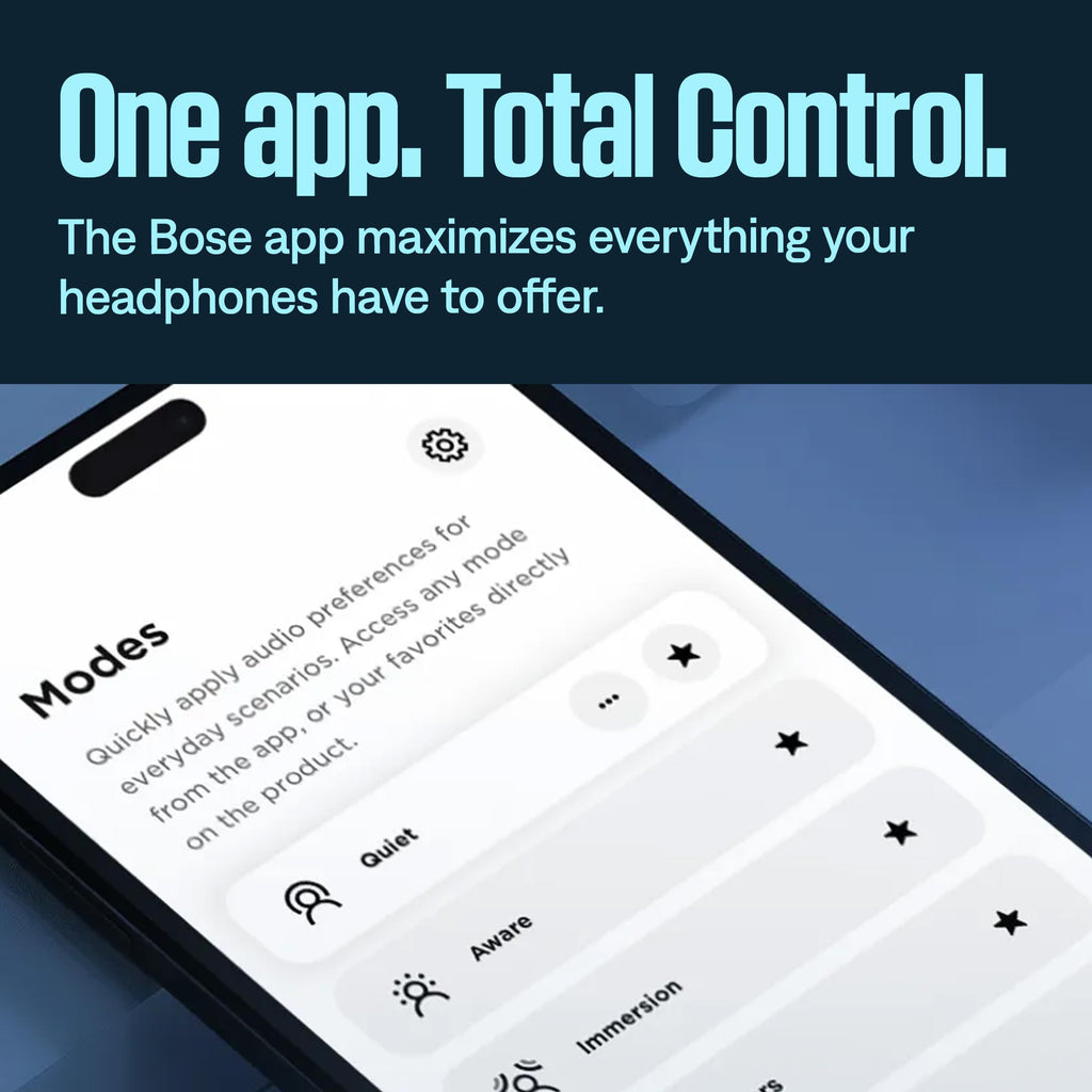 Bose QuietComfort Wireless Noise Cancelling Headphones, Bluetooth Over Ear Headphones with Up To 24 Hours of Battery Life, Black