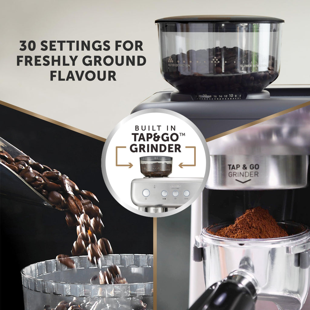 Breville Barista Max Espresso Machine | Latte & Cappuccino Coffee Maker