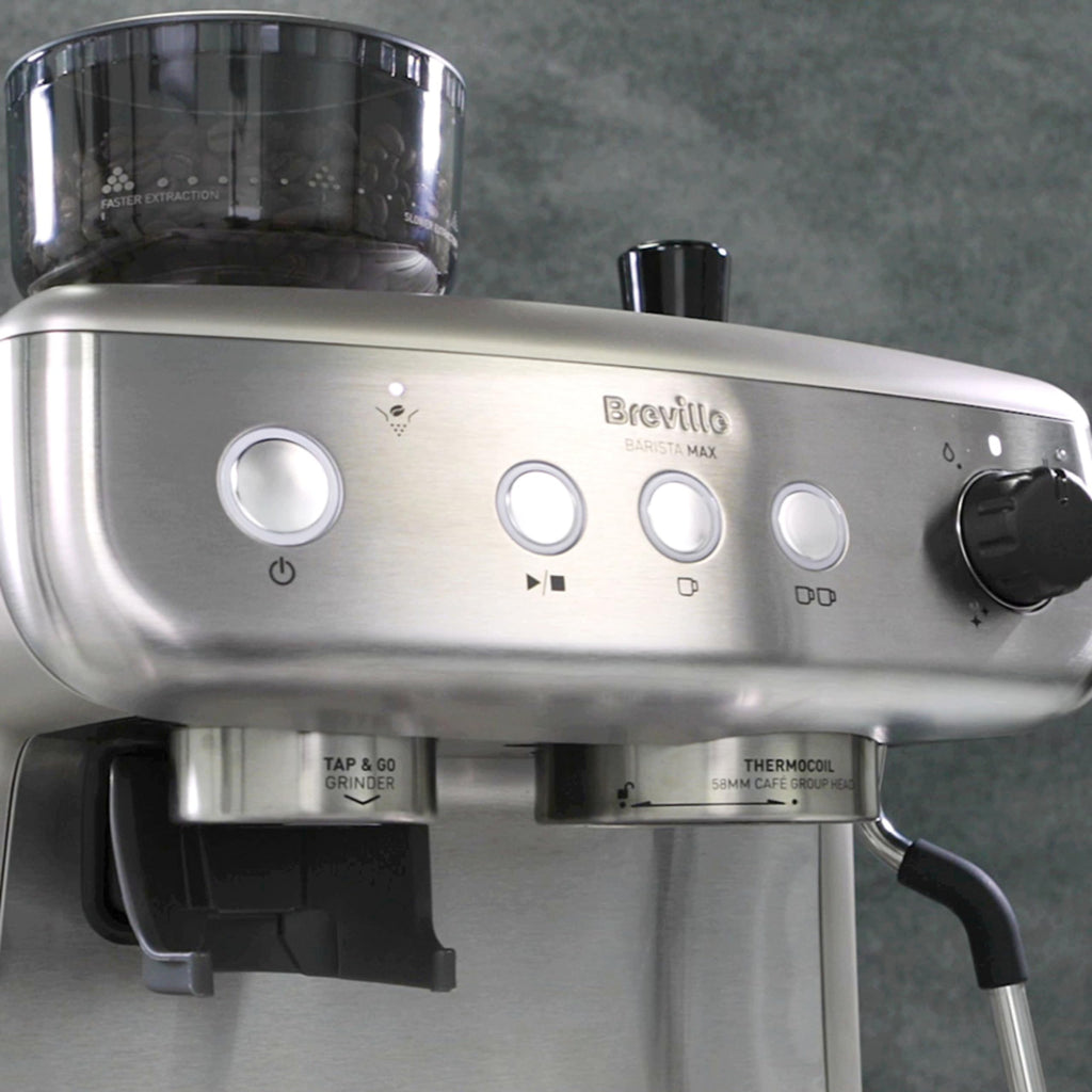 Breville Barista Max Espresso Machine | Latte & Cappuccino Coffee Maker