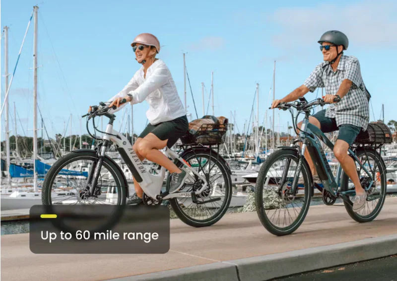 Aventon Level.2 Step-Through Commuter E-Bike In Glacier